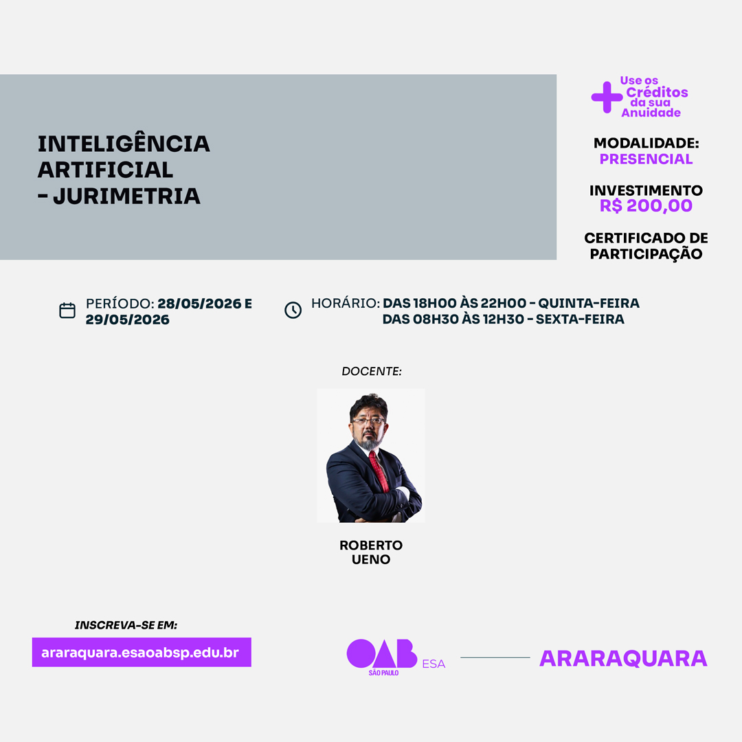 https://araraquara.esaoabsp.edu.br/Curso/13294-inteligencia-artificial-jurimetria/13294