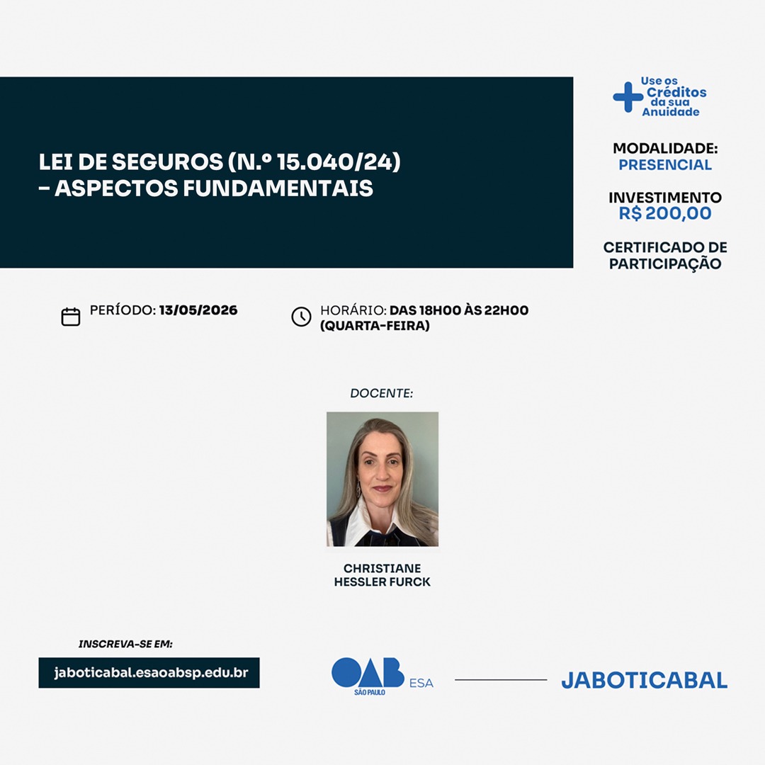 https://jaboticabal.esaoabsp.edu.br/Curso/13332-lei-de-seguros-(n.%C2%BA-15.040-24)-%E2%80%93-aspectos-fundamentais/13332