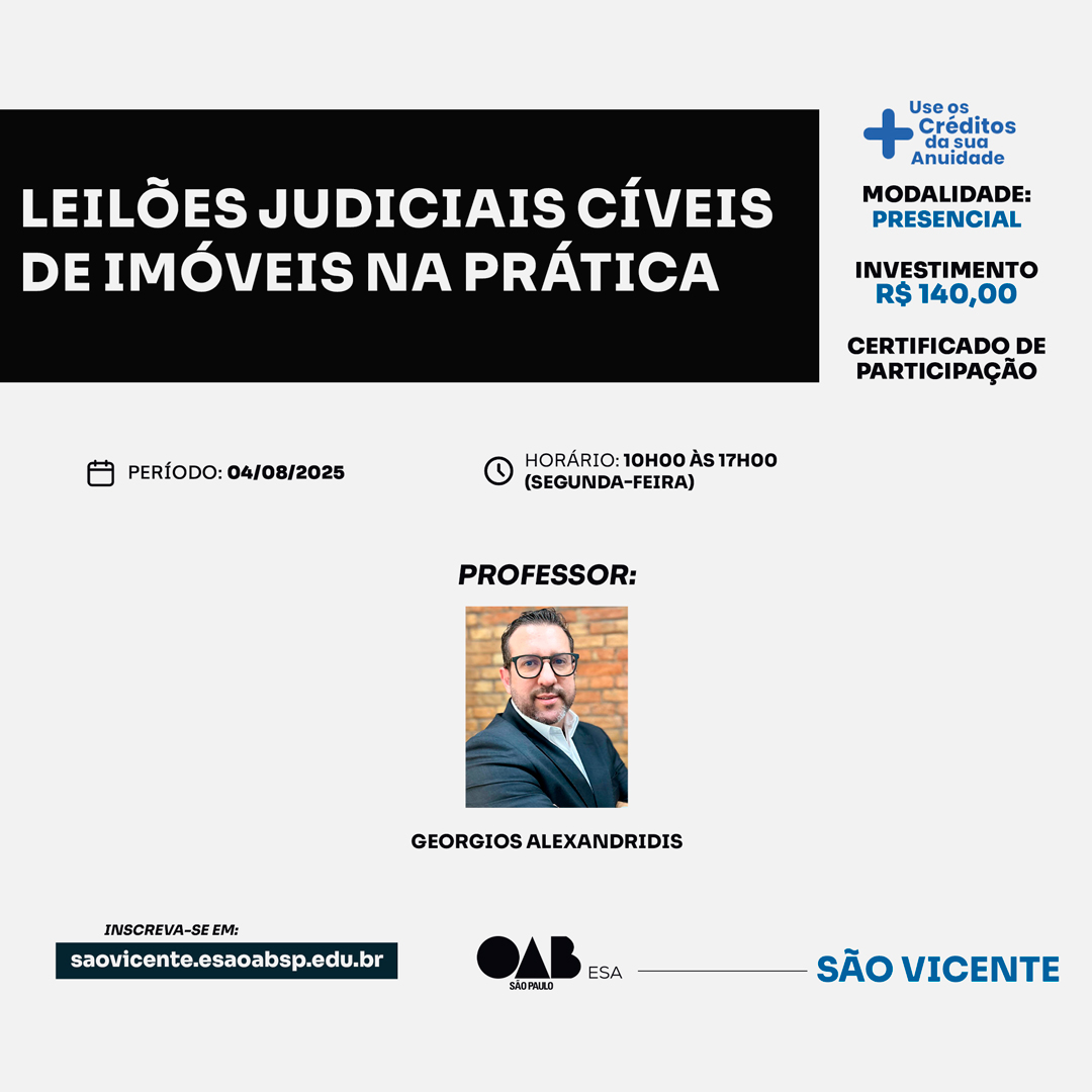 https://saovicente.esaoabsp.edu.br/Curso/12241-leiloes-judiciais-civeis-de-im%C3%B3veis-na-pratica/12241