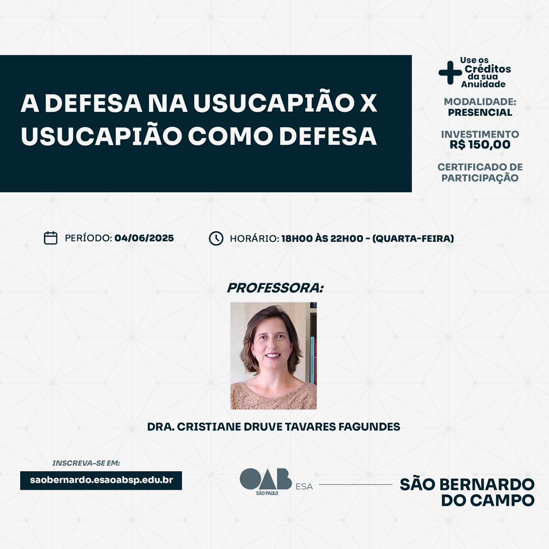 https://saobernardo.esaoabsp.edu.br/Curso/11521-a-defesa-na-usucapiao-x-usucapiao-como-defesa/11521