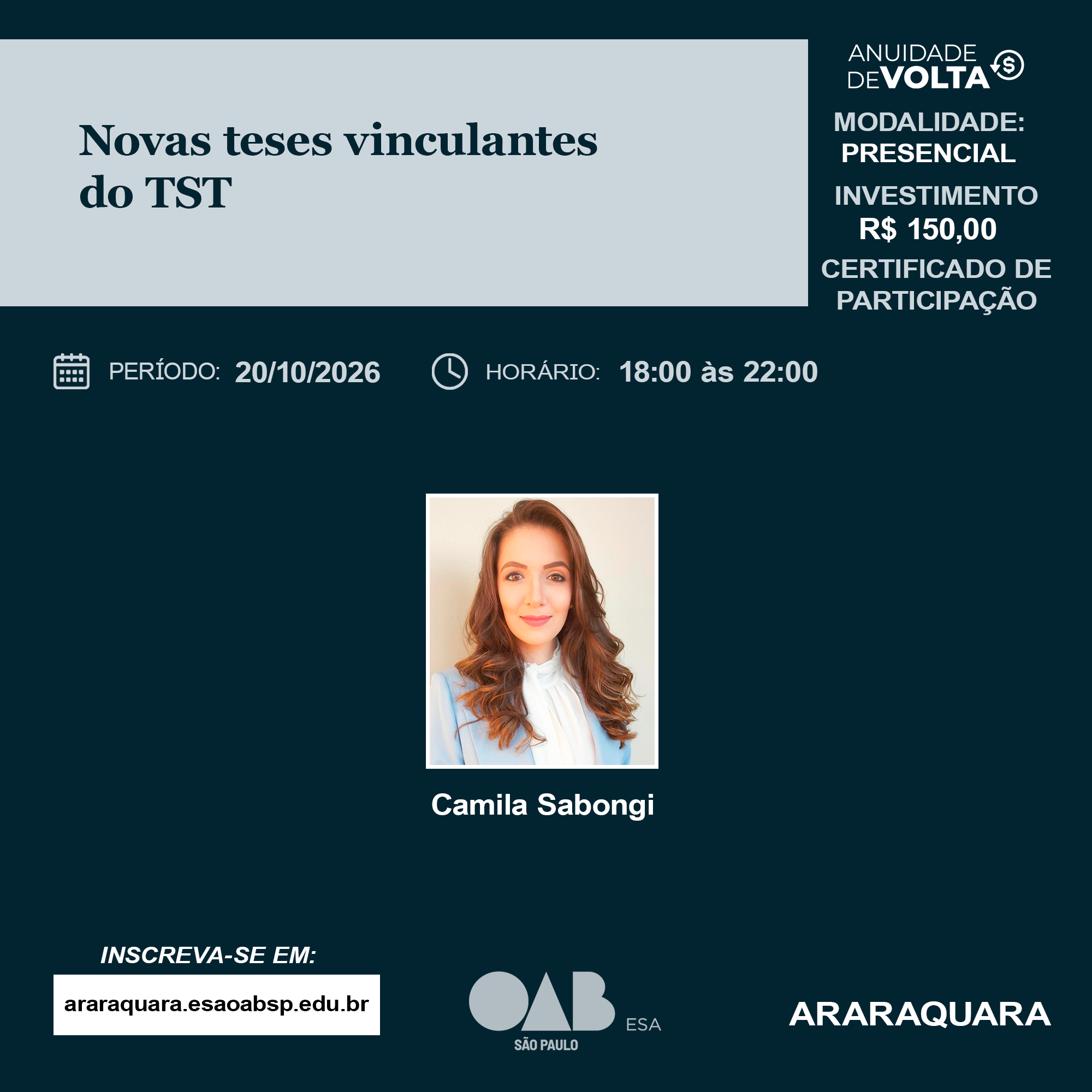 https://araraquara.esaoabsp.edu.br/Curso/13867-novas-teses-vinculantes-do-tst/13867